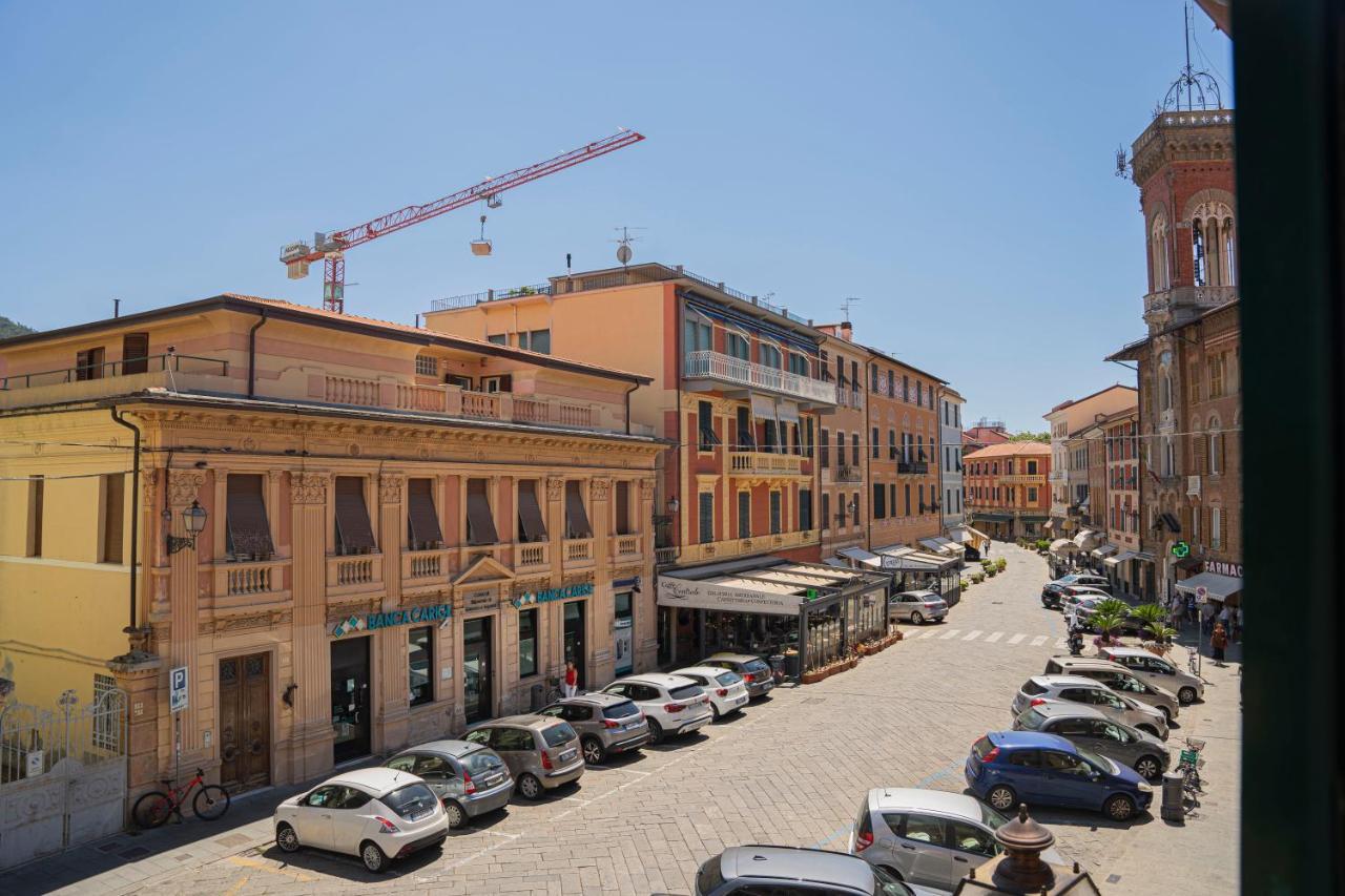 063 - Casa Del Corso, Centrale 200M Dal Mare E Spiaggia Lägenhet Sestri Levante Exteriör bild